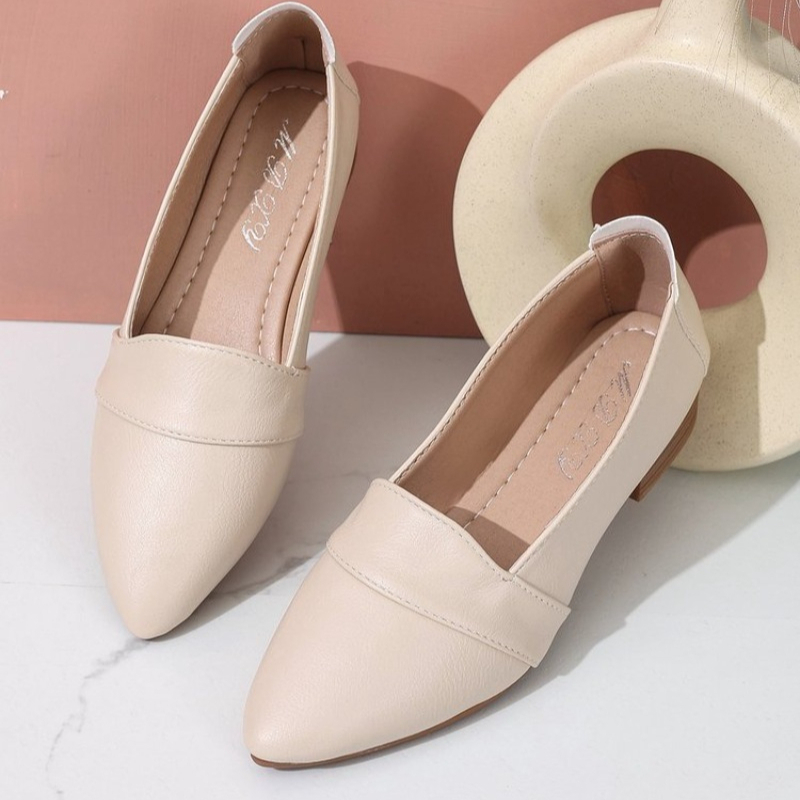 Slip on Shoes Womens Flat Wome - Casual Sandal Leather recension och pris