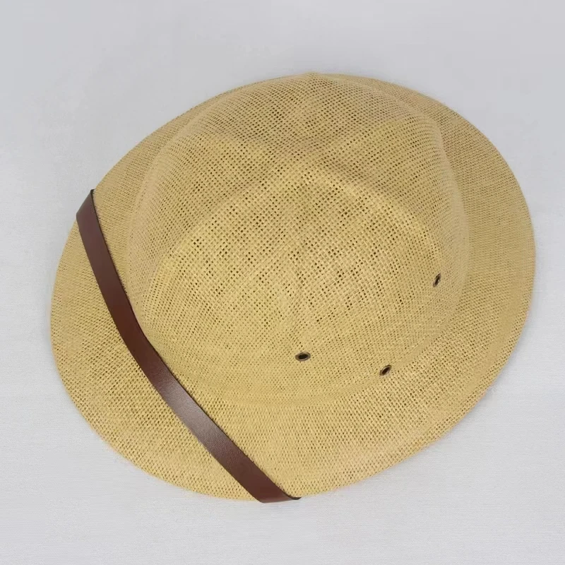 100% Straw Helmet Pith Sun Hat - Bucket Hat Straw recension och pris