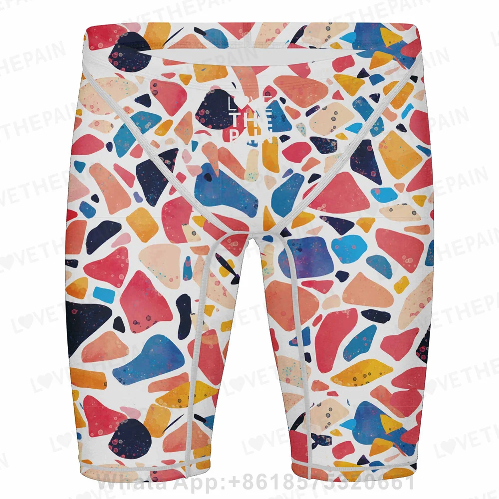 New Men's Swim Jammer Swimsuit - Swim Trunk Quick Dry recension och pris