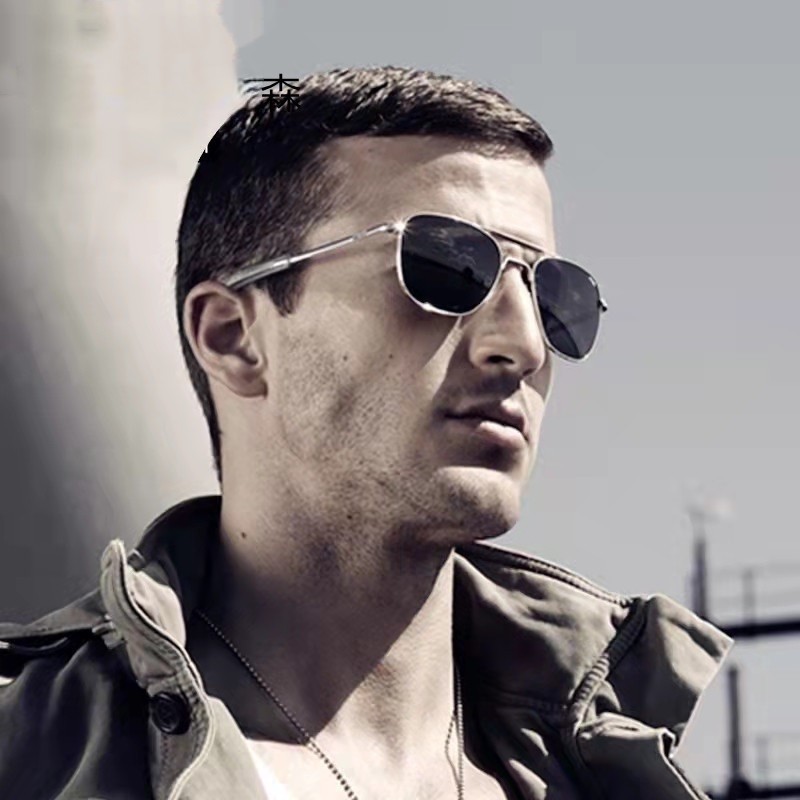 Retro Sunglasses Men Metal Fra - Sunglasses Aviator Polarized recension och pris