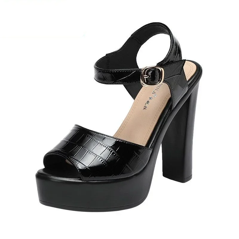 10cm 13cm Fashion Genuine Leat - Casual Sandal Leather recension och pris