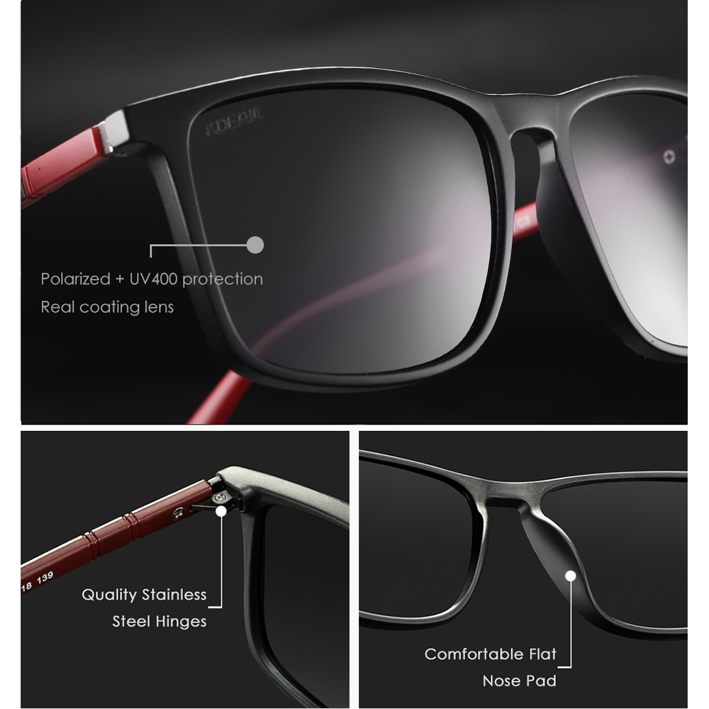 KDEAM Ultralight Fishing Sungl - Sunglasses Aviator Polarized recension och pris